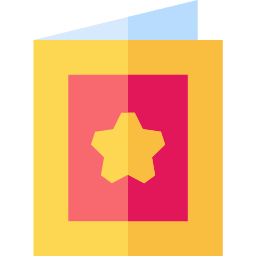 Greeting card icon