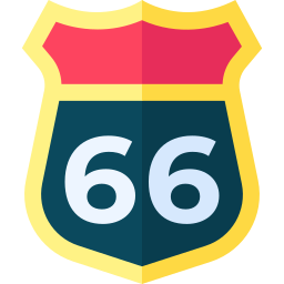 route 66 Icône