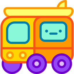 Camper van icon