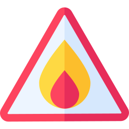inflammable Icône