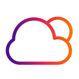 Cloudy night icon