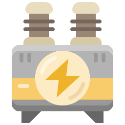 Power transformer icon
