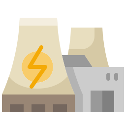 Nuclear plant icon