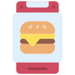 aplicación de comida icono