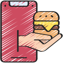 voedsel-app icoon