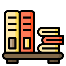 Bookshelves icon