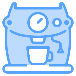 Coffee machine icon