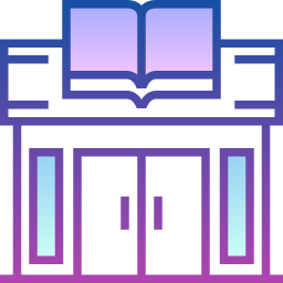 Book shop icon