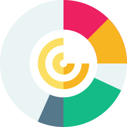 diagramme circulaire Icône