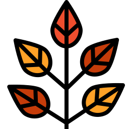 foglie d'autunno icona