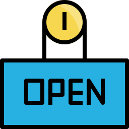 오픈 사인 icon