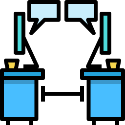 social distancing icoon