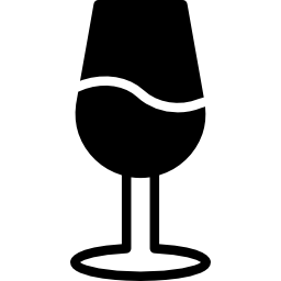 copa de vino icono