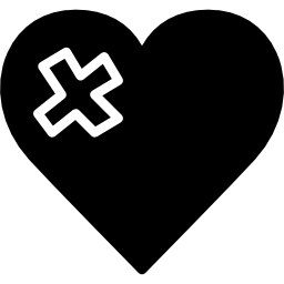 Broken heart icon