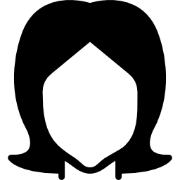 cabelo de mulher Ícone