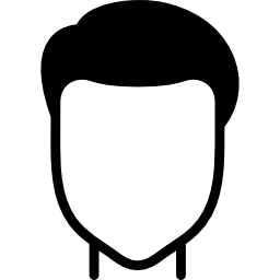 capelli maschili icona