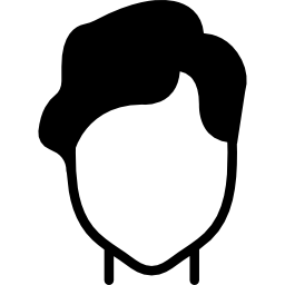 cabelo de homem Ícone