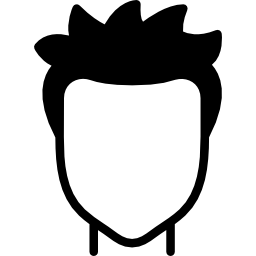 Man hair icon