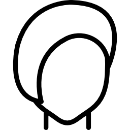 Woman hair icon