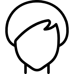 Man hair icon