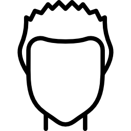 Man hair icon