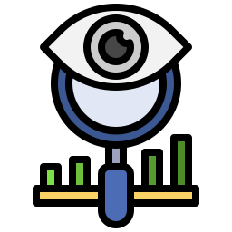 gráfico predictivo icono