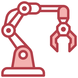 Robot arm icon