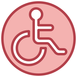 niepełnosprawny znak ikona
