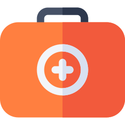 First aid kit icon