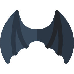alas de murciélago icono