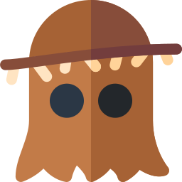 Scarecrow head icon