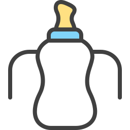 Baby bottle icon