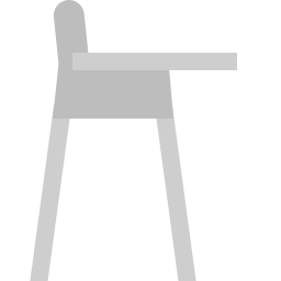 chaise d'alimentation Icône