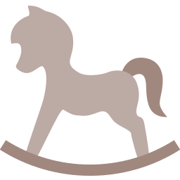 cavallo a dondolo icona