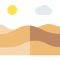 deserto Ícone