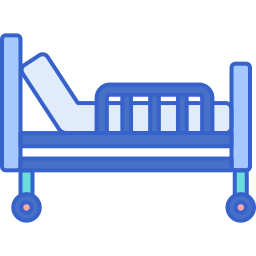 Hospital bed icon