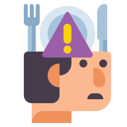 Eating disorder icon