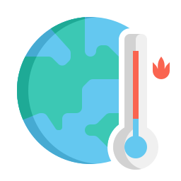 globalne ocieplenie ikona