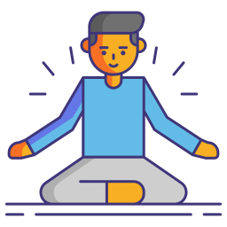 meditación icono