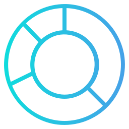 diagramme circulaire Icône