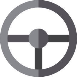 Steering wheel icon