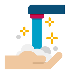 Washing hands icon