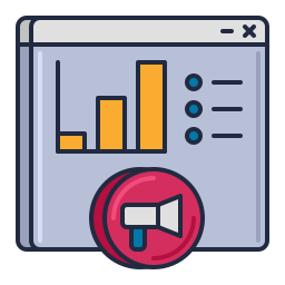 Data analytics icon