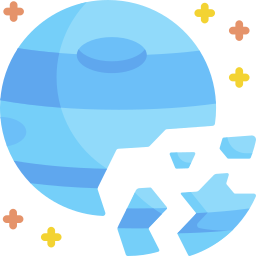 파괴 된 행성 icon