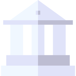 griekse tempel icoon