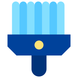 Hair comb icon