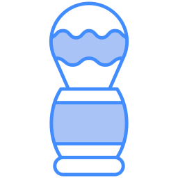 Shaving brush icon