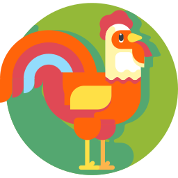 Rooster icon