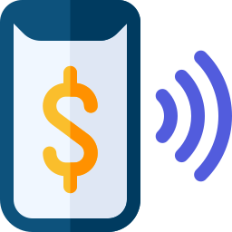 Mobile banking icon