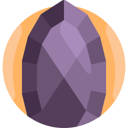 diamante nero icona